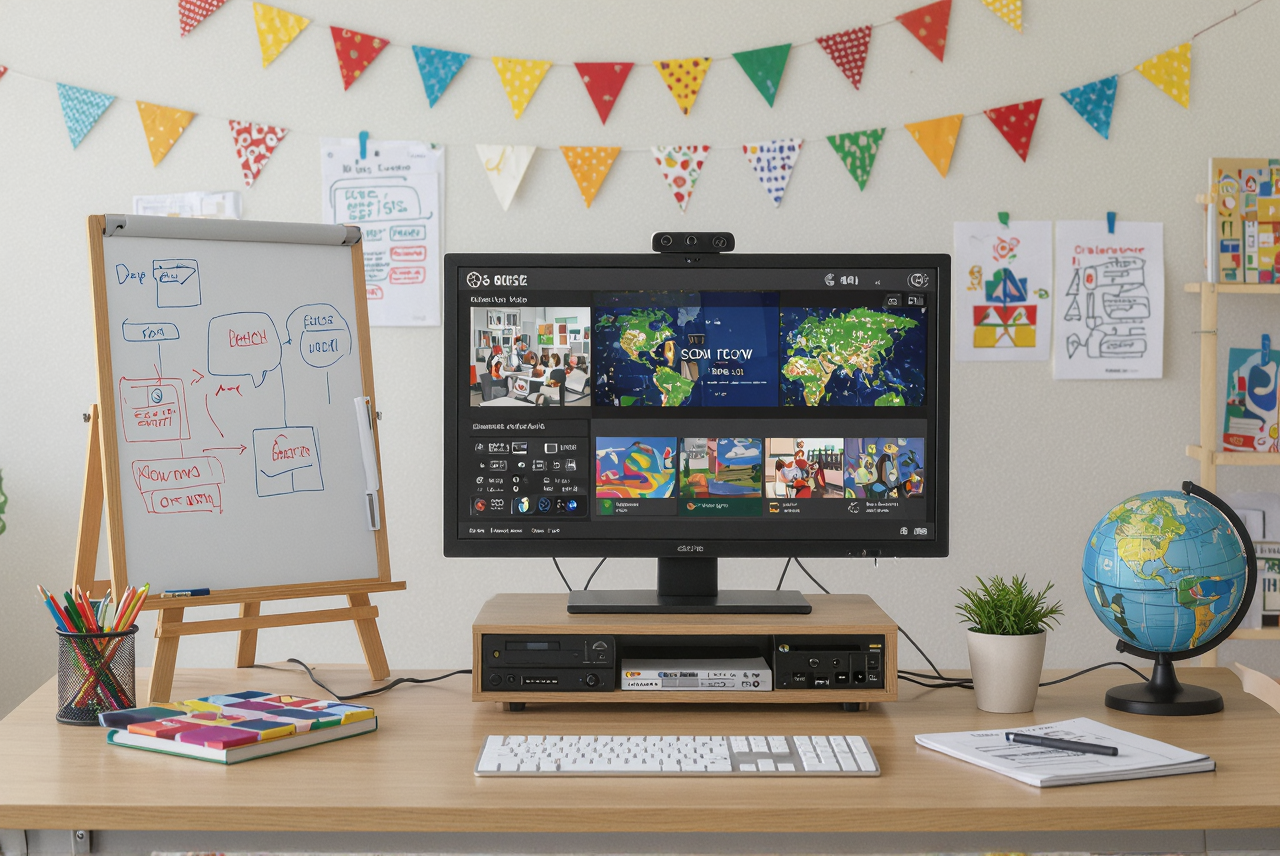 Educational setup by ProfessorStream